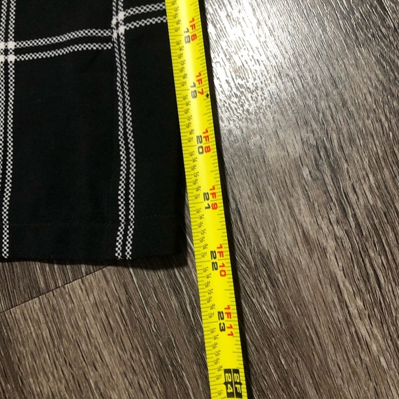 Tommy Hilfiger Plaid Jumpsuit with Red Belt, Wide Leg - Picture 5 of 8